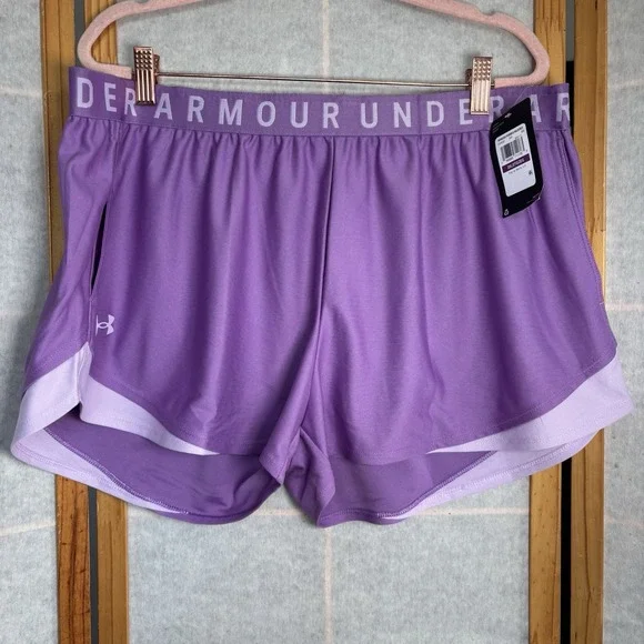 Under Armour Women's Play Up Shorts 3.0 Size XXL 2XL - Picture 1 of 8
